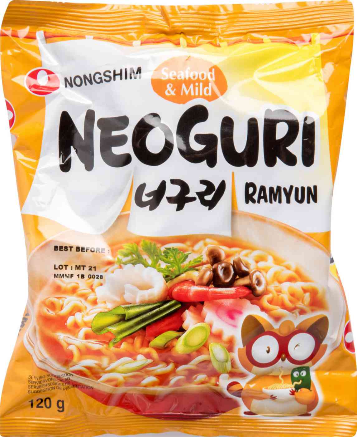 Лапша быстрого приготовления Nongshim Неогури с морепродуктами