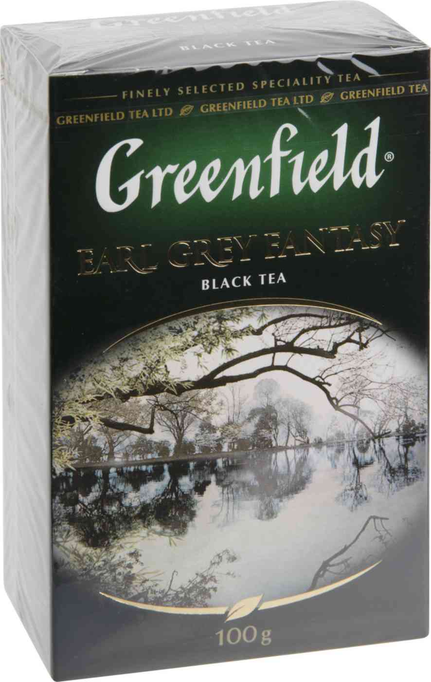Чай черный Greenfield Earl Grey Fantasy