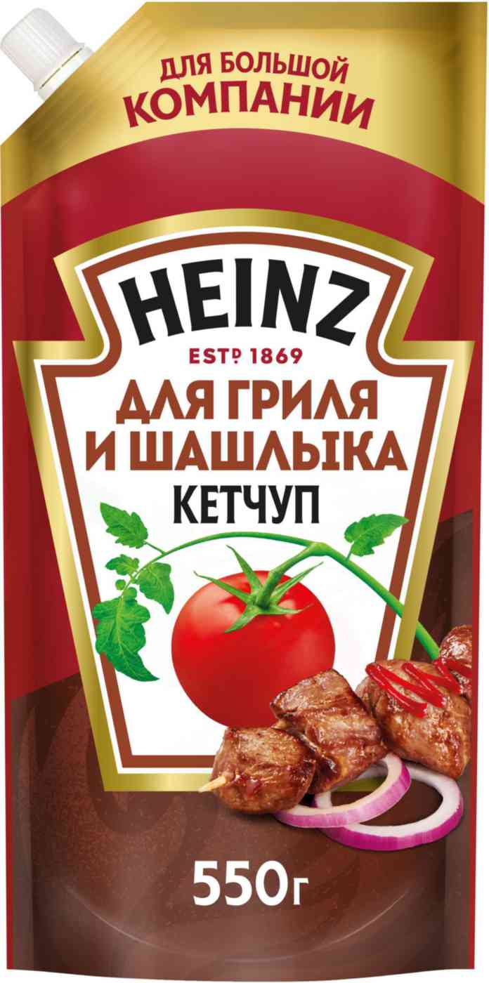 Кетчуп для гриля и шашлыка Heinz