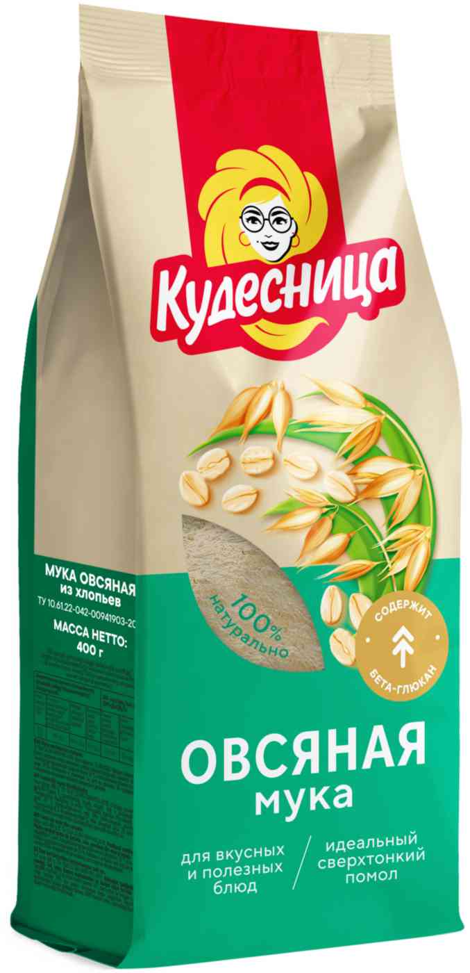 Мука овсяная Кудесница