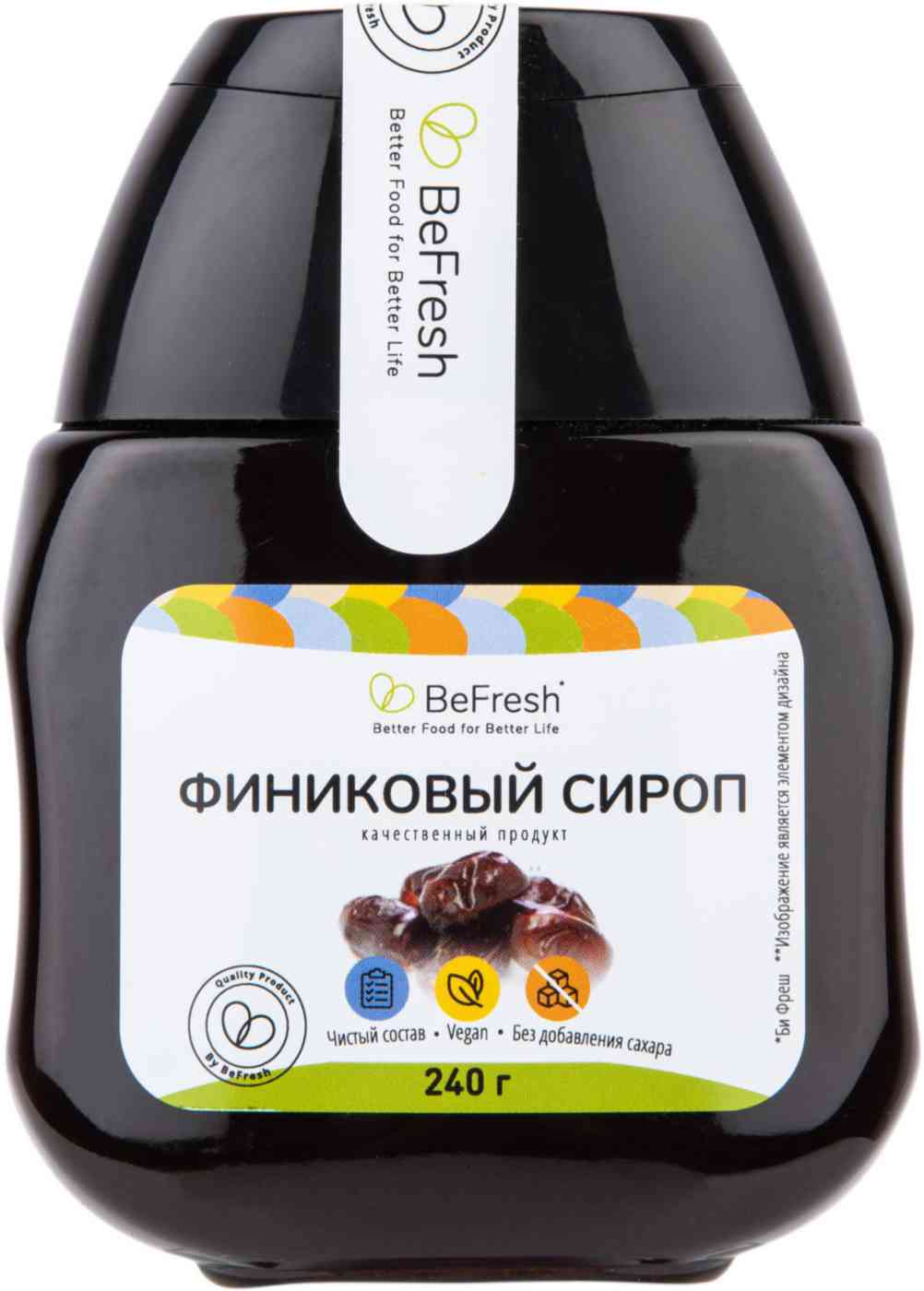 Сироп BeFresh Финиковый без сахара
