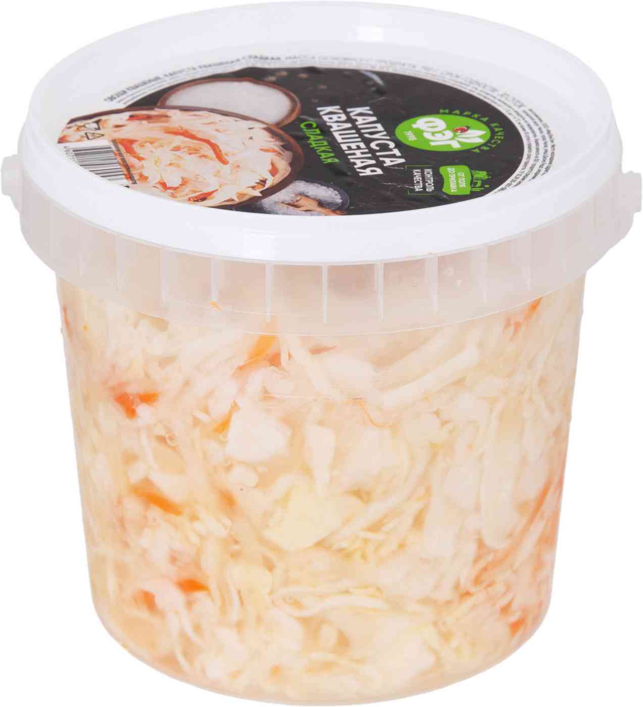 Капуста квашеная ФЭГ сладкая