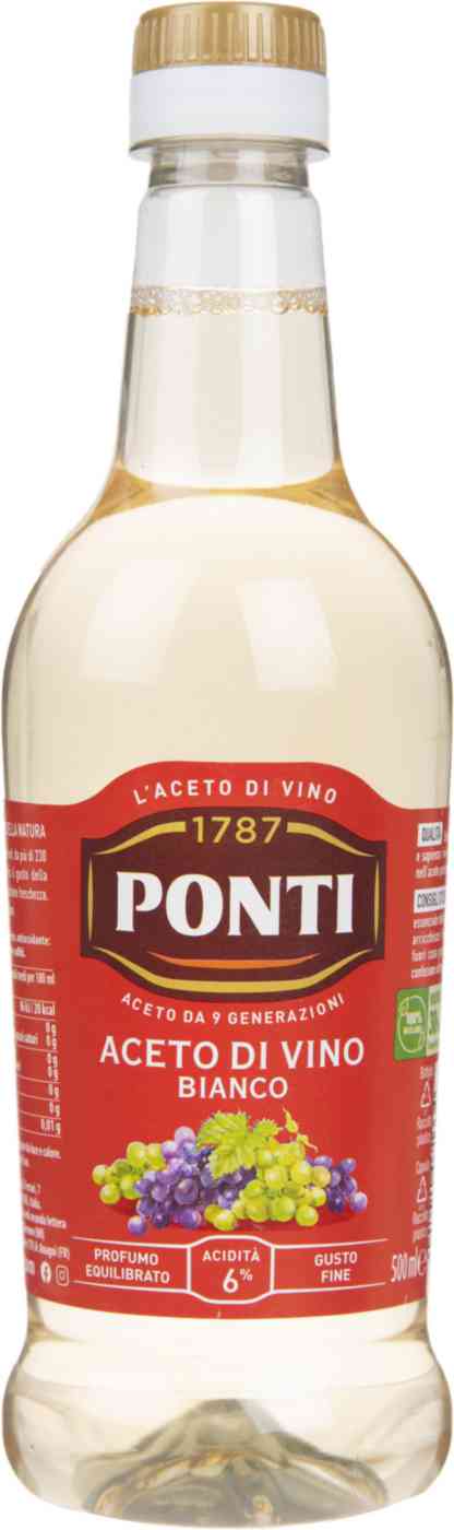 Уксус винный белый Ponti Aceto di Vino Bianco 6%