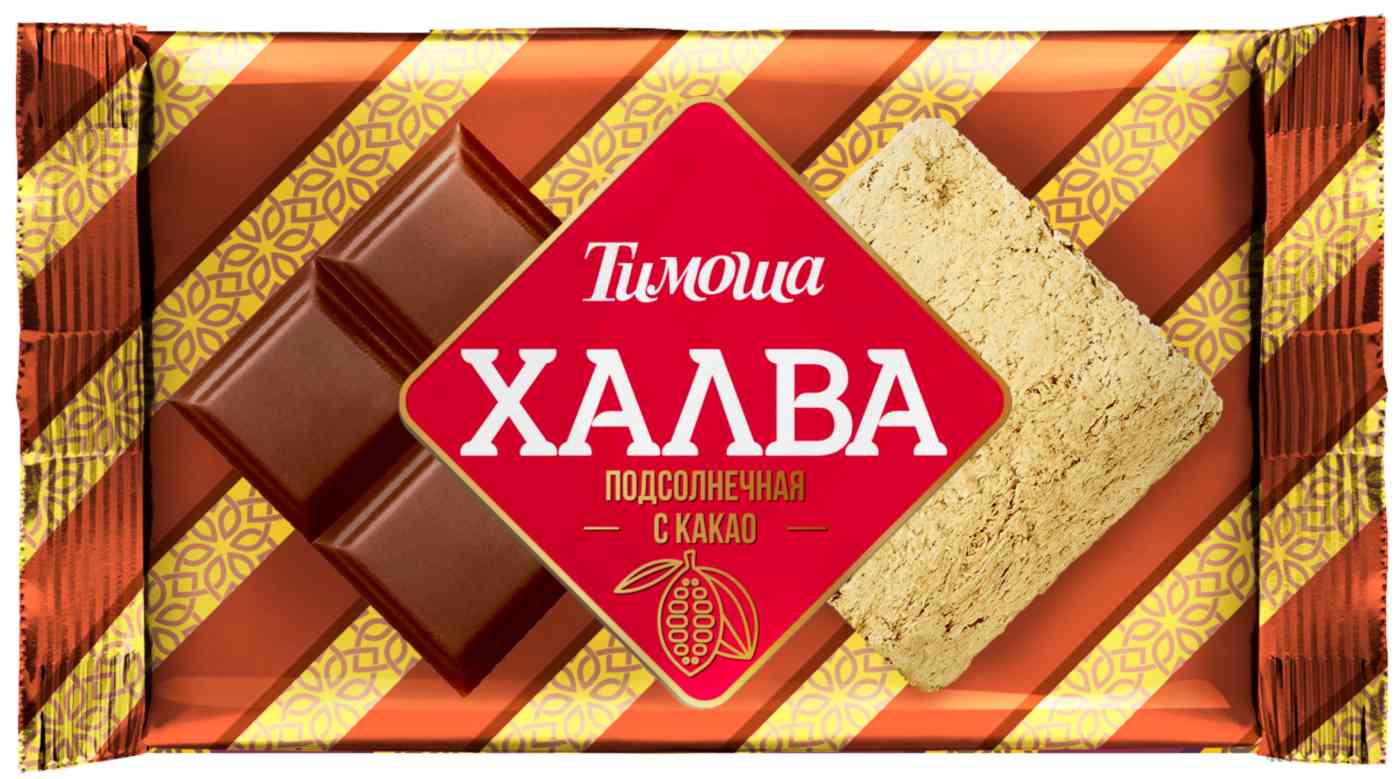 Халва подсолнечная Тимоша с какао