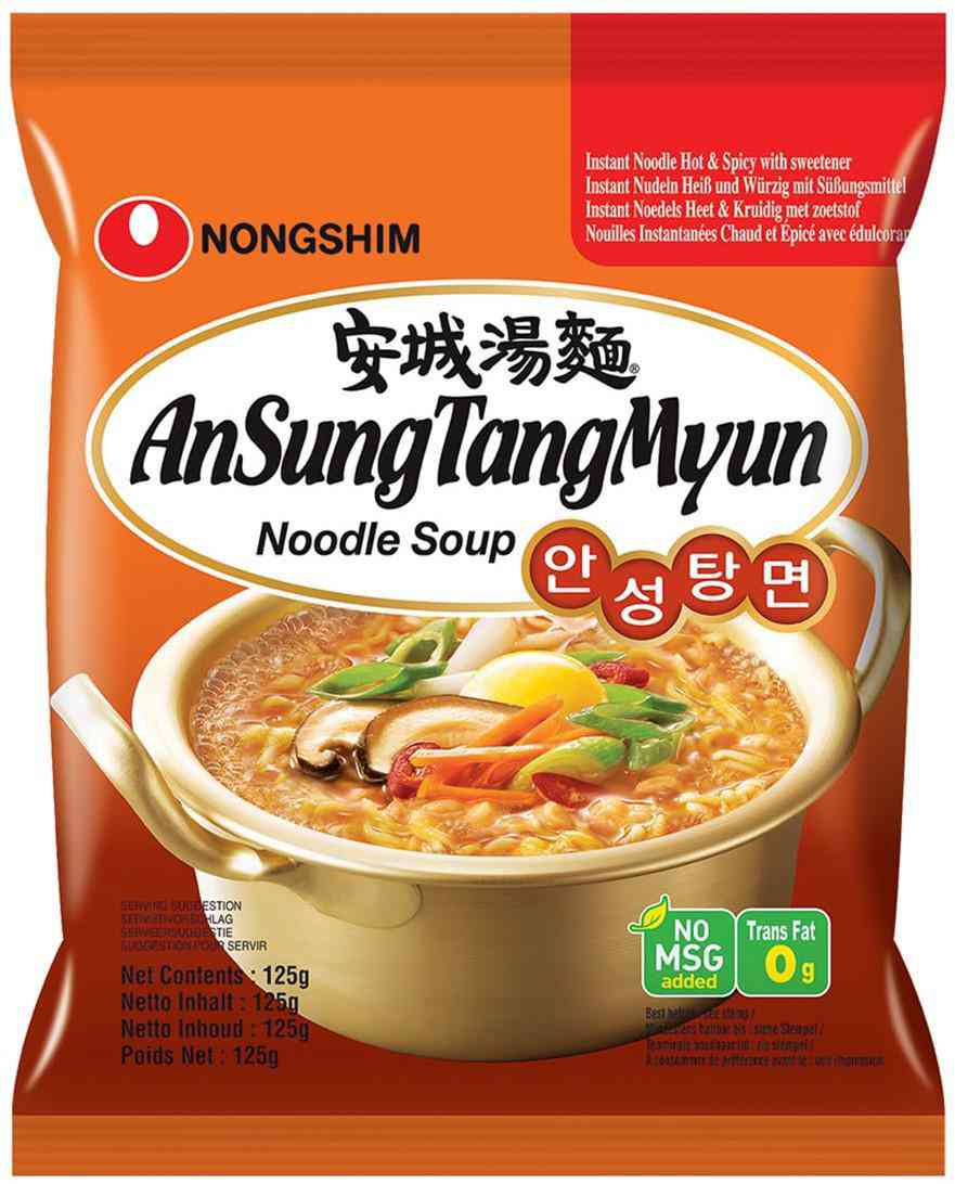 Лапша быстрого приготовления Nongshim Ансонг Танмен