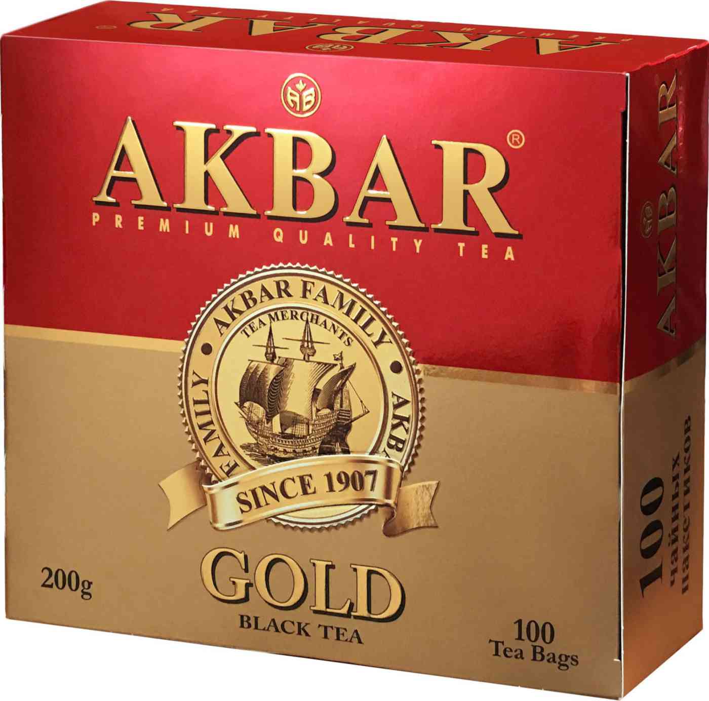 Чай черный Akbar Gold