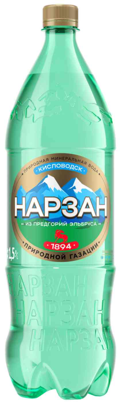 Вода минеральная Нарзан природной газации