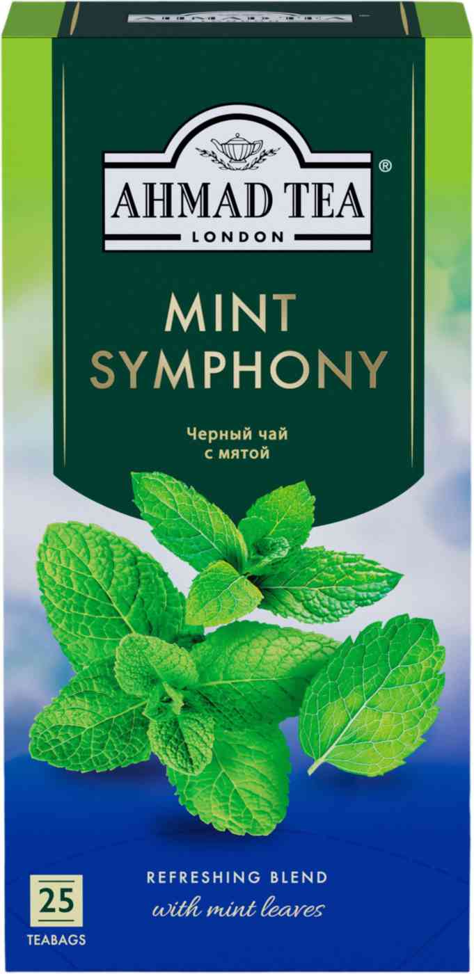 Чай черный Ahmad Tea с ароматом Мяты