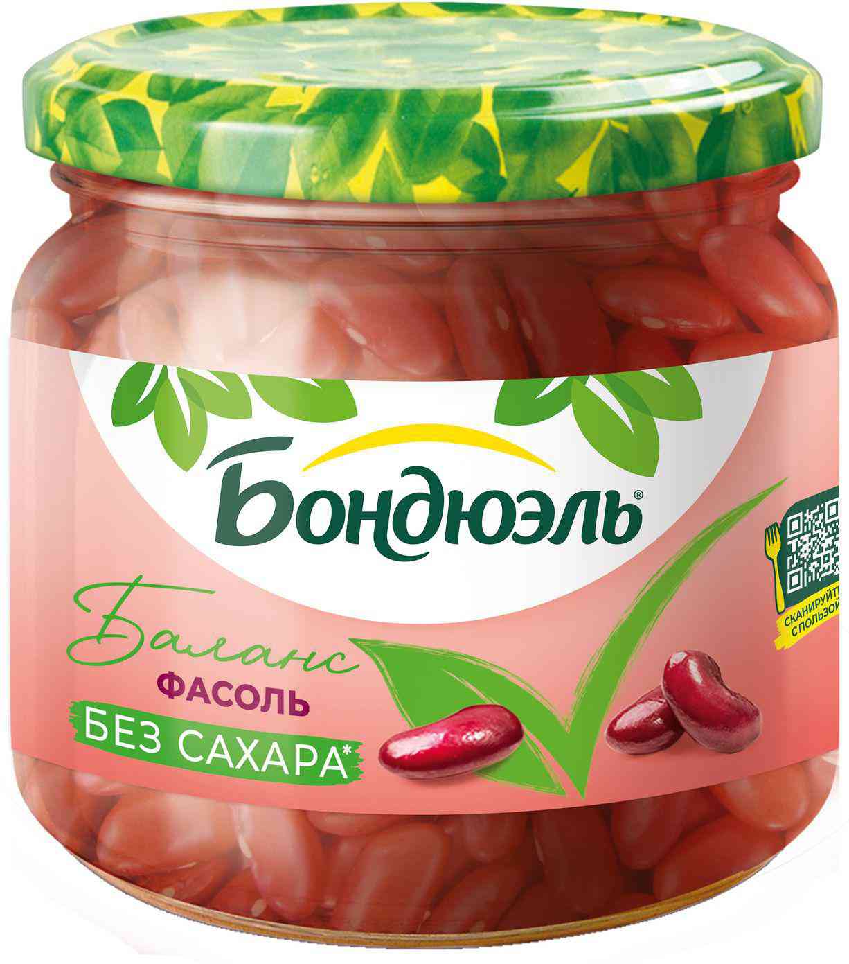 Фасоль красная Бондюэль без сахара