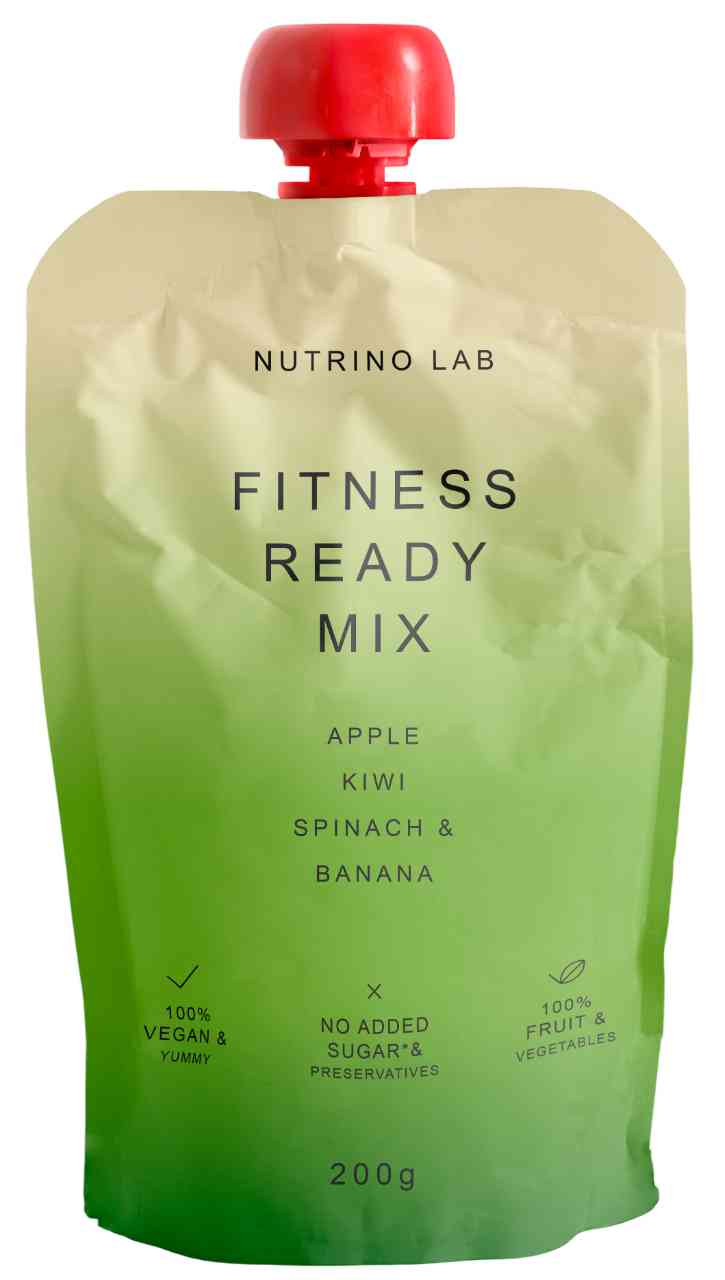 Пюре фруктовое Nutrino Lab Яблоко, киви, шпинат, банан