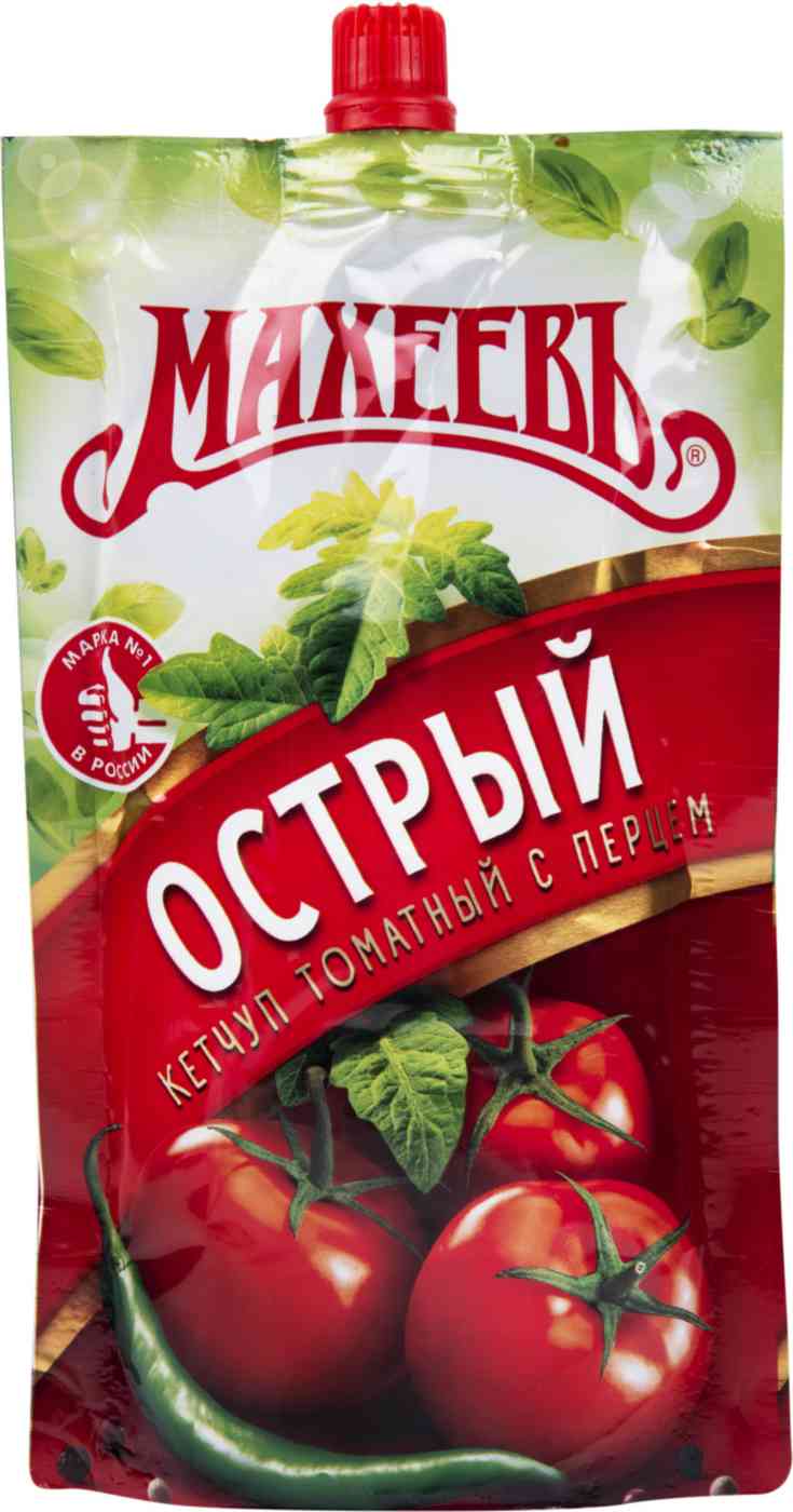 Кетчуп томатный Махеевъ острый с перцем