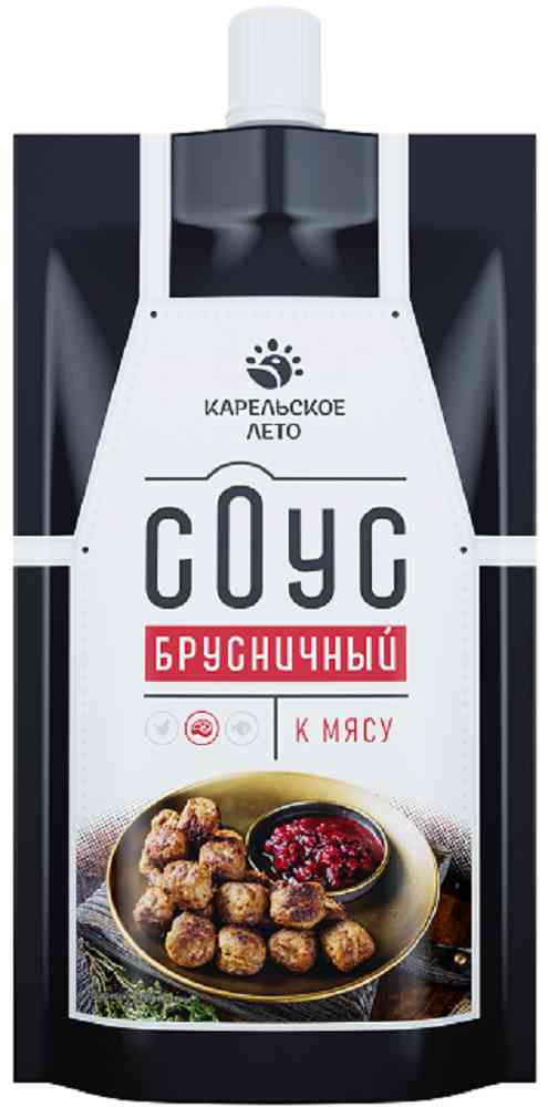Соус брусничный Карельское лето к мясу