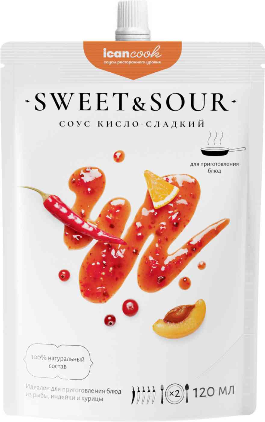 Соус гастрономический icancook Кисло-сладкий