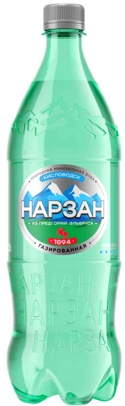 Вода минеральная Нарзан лечебно-столовая газированная