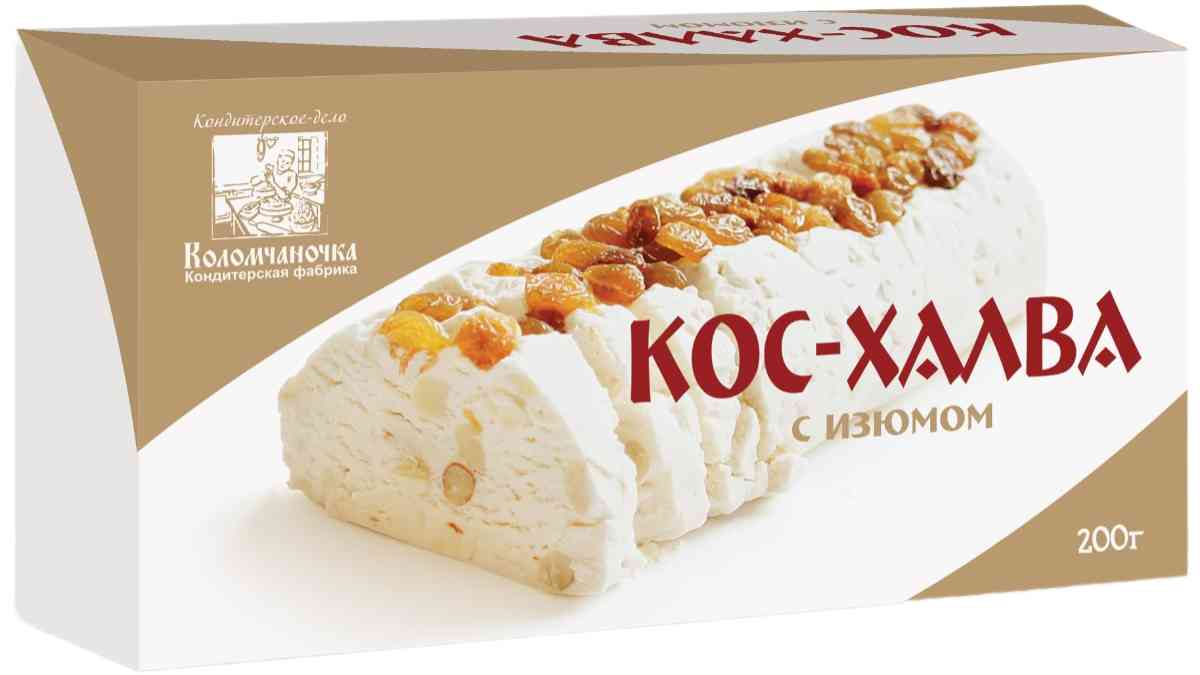 Кос-халва Коломчаночка с изюмом
