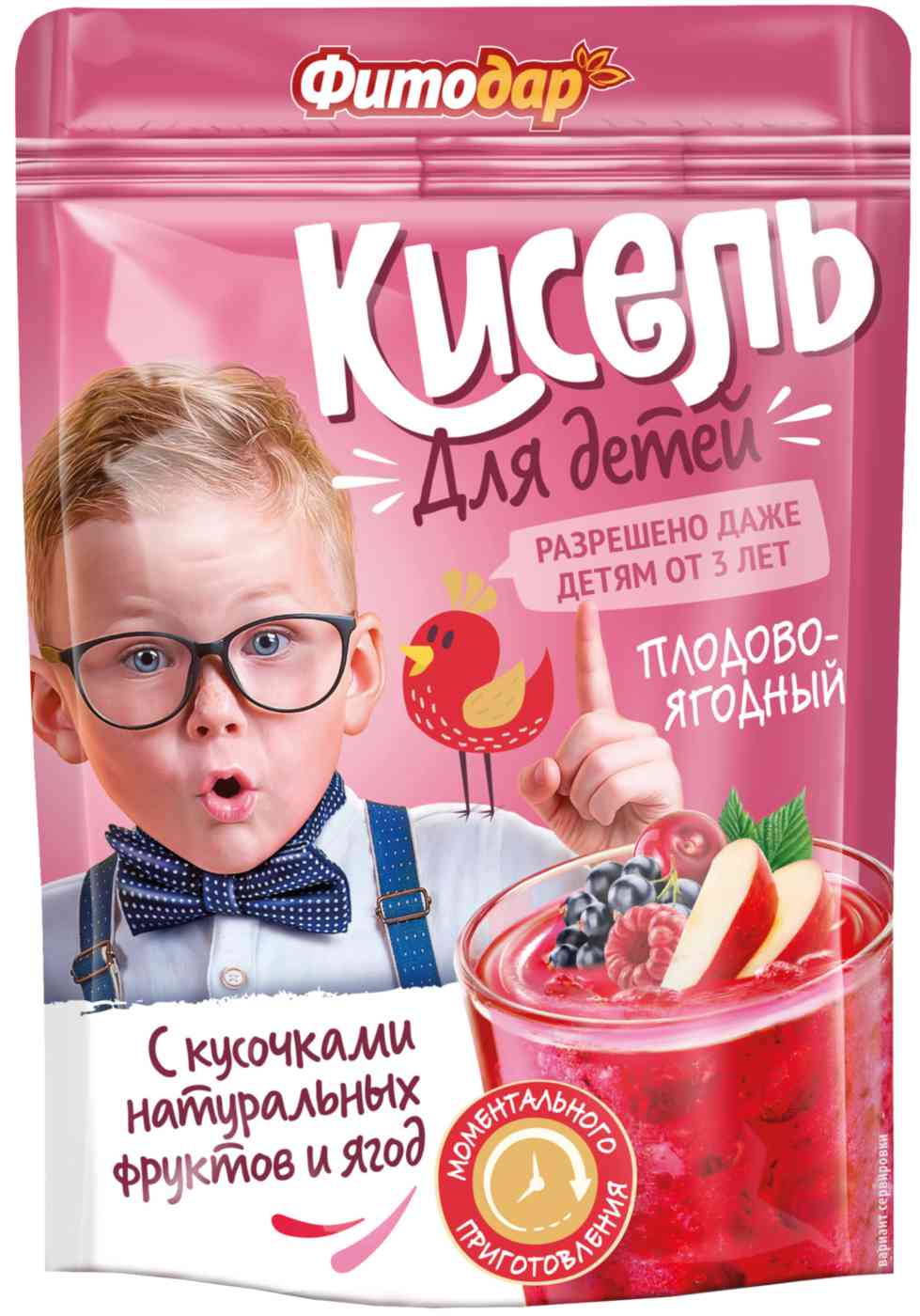 Кисель плодово-ягодный Фитодар Детский