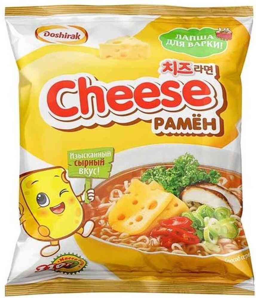 Лапша Доширак Cheese рамен с сыром