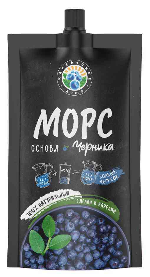 Основа для морса Карельское лето Черника