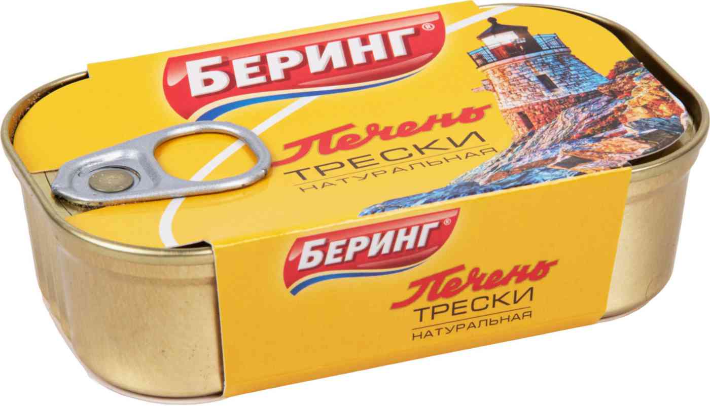 Печень тресковых рыб Беринг