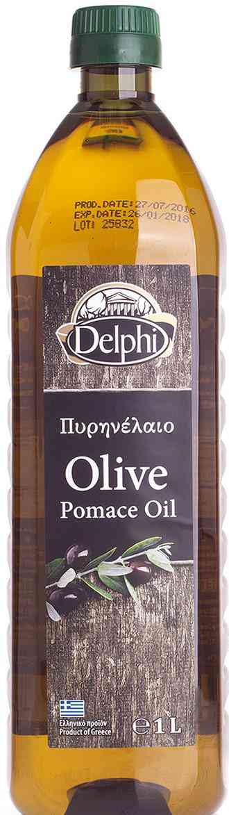 Масло оливковое Delphi из выжимок рафинированное с добавлением масла оливкого нерафинированного (Pomace)