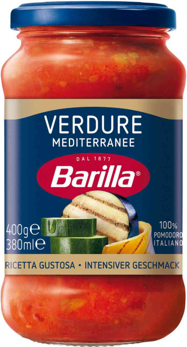 Соус Barilla Средиземноморские овощи томатный