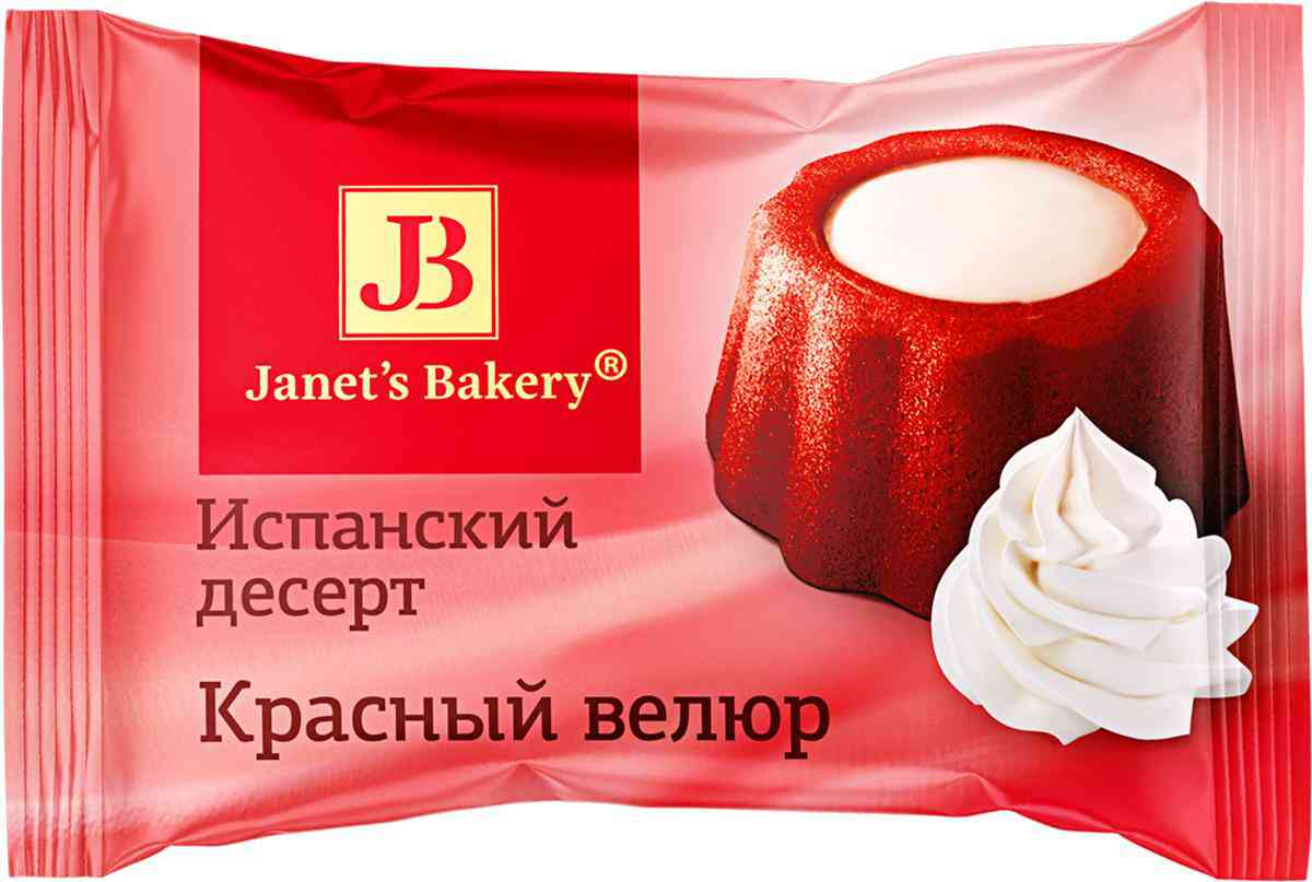Десерты Janet's Bakery Испанский красный велюр