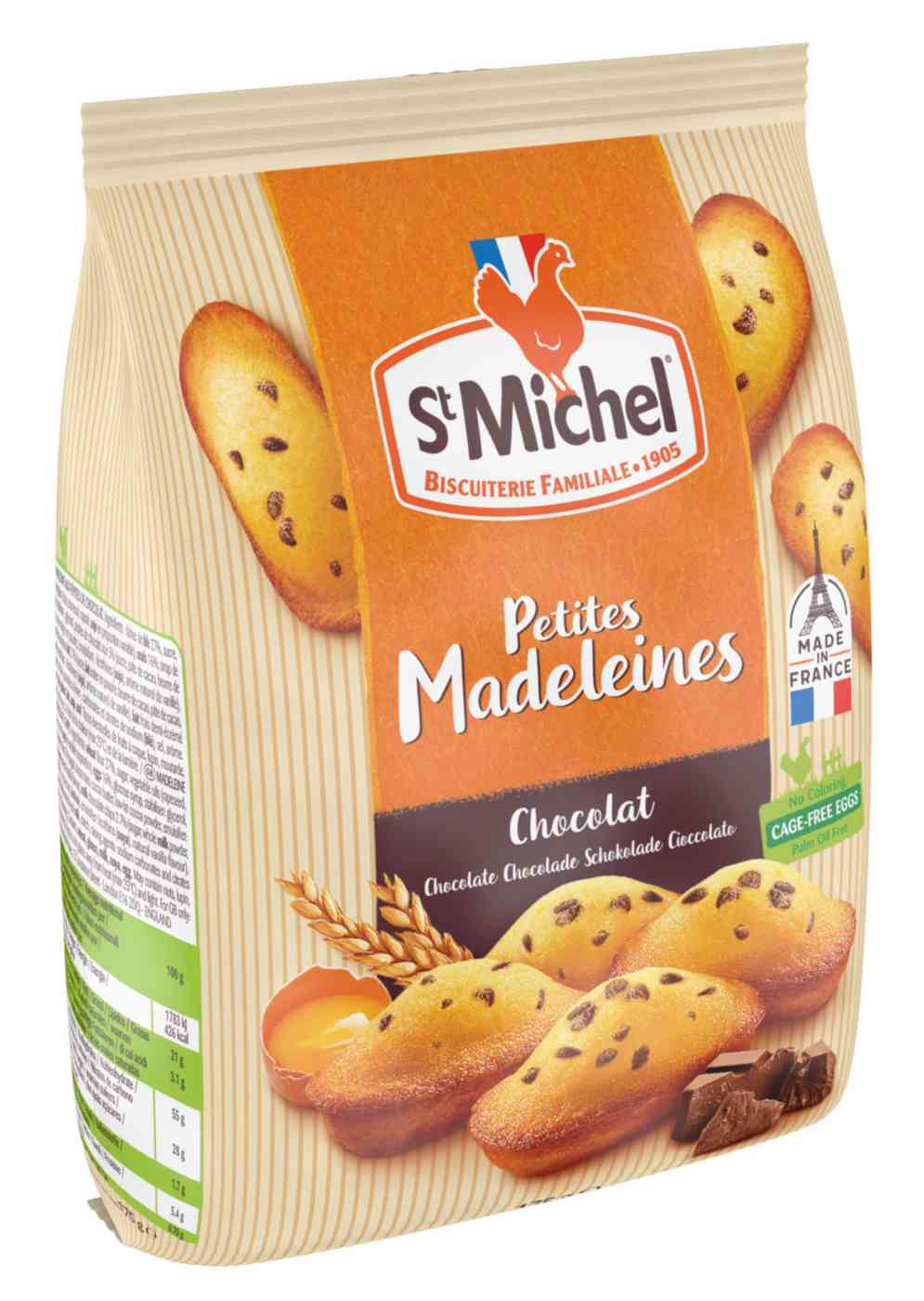 Пирожное бисквит St. Michel с кусочками шоколада