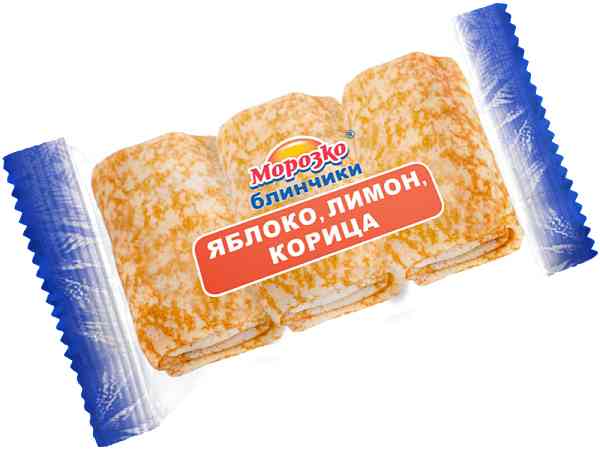 Блинчики Морозко Яблоко, лимон, корица