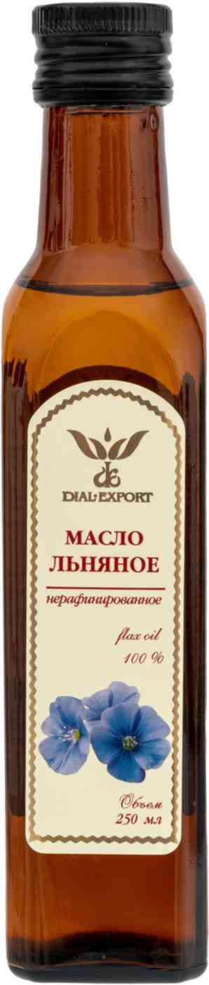 Масло льняное Dial-Export нерафинированное