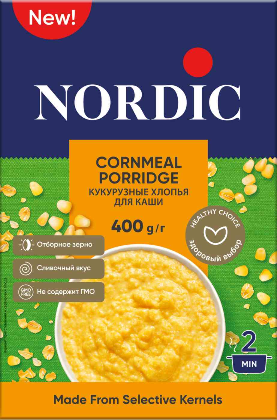 Хлопья кукурузные Nordic