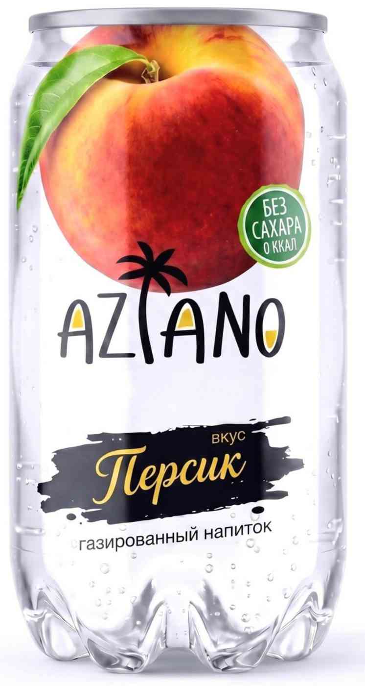 Напиток Aziano со вкусом Персика