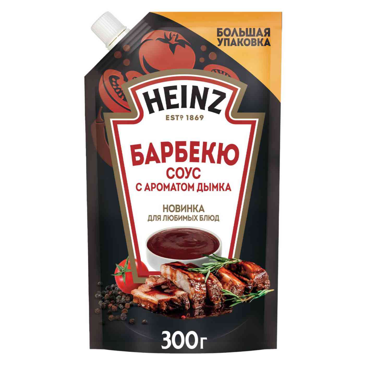 Соус Heinz Барбекю с ароматом дымка