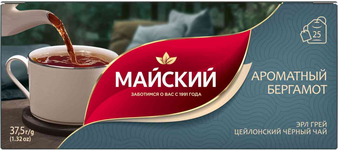 Чай черный Майский Бергамот