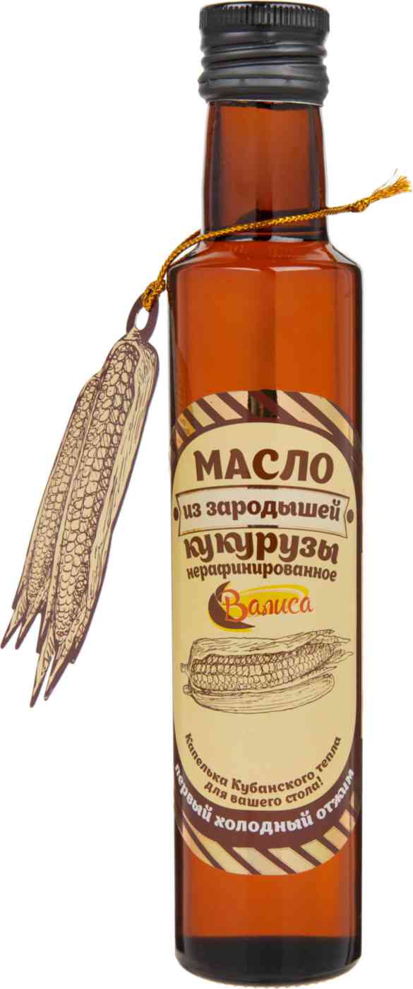 Масло из зародышей кукурузы Валиса нерафинированное