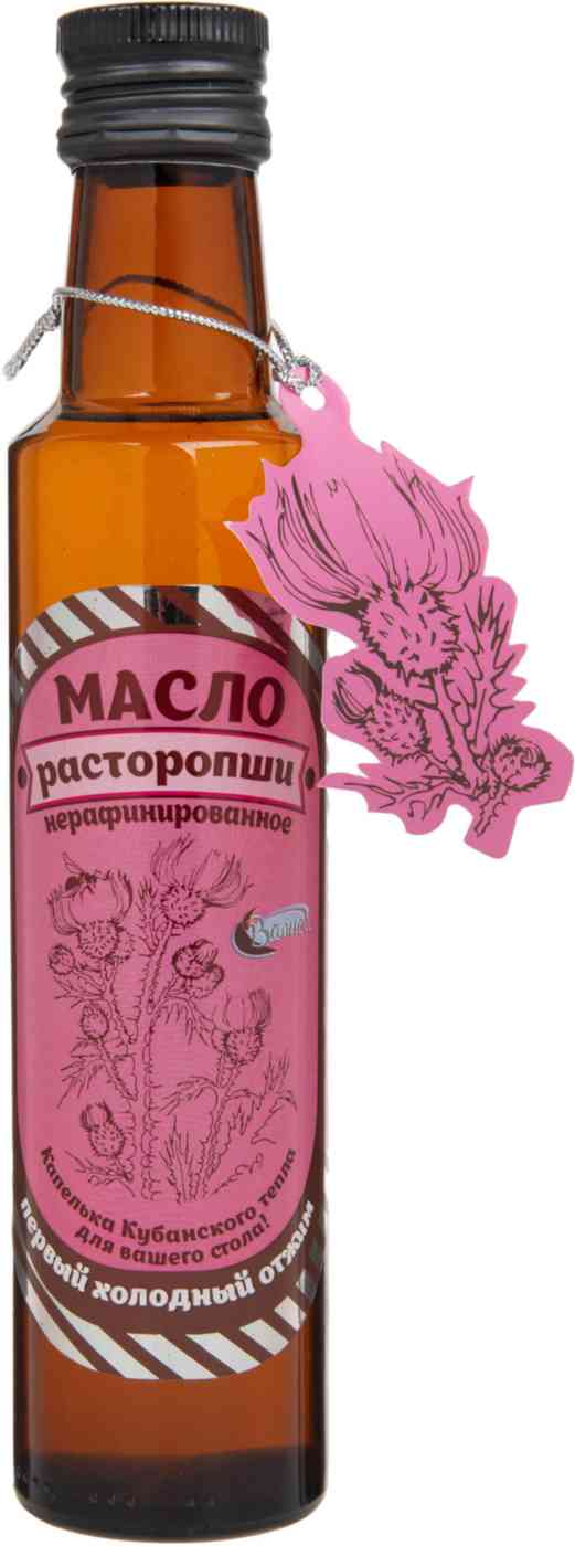 Масло расторопши Валиса нерафинированное