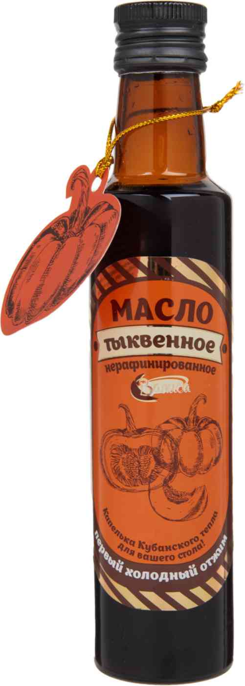 Масло тыквенное Валиса нерафинированное