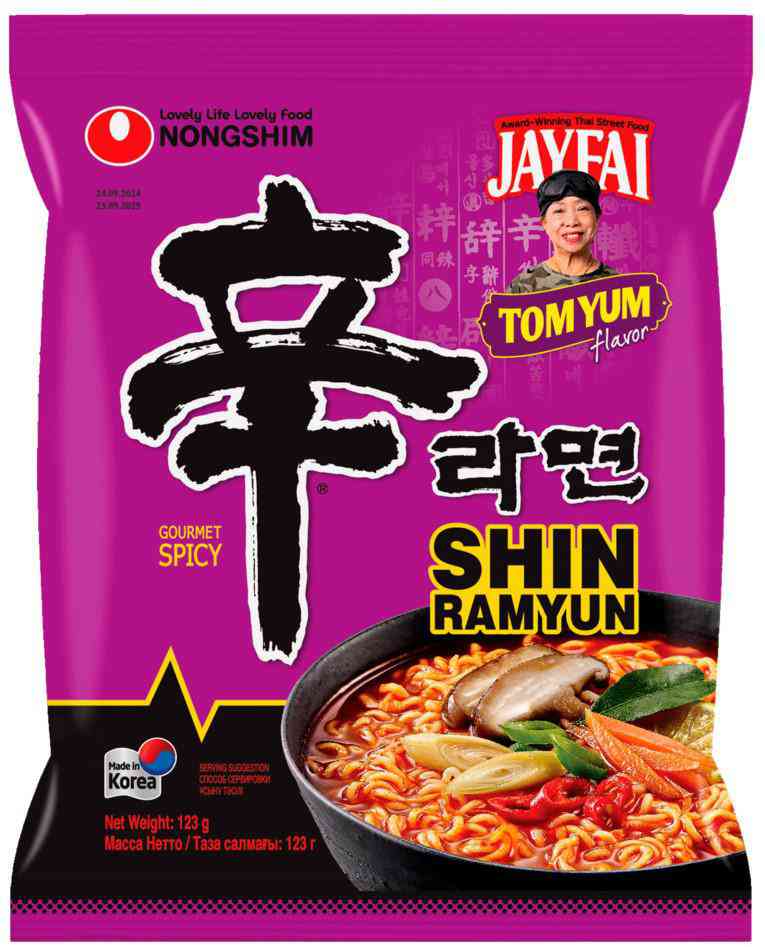 Лапша быстрого приготовления Nongshim шин рамен том ям