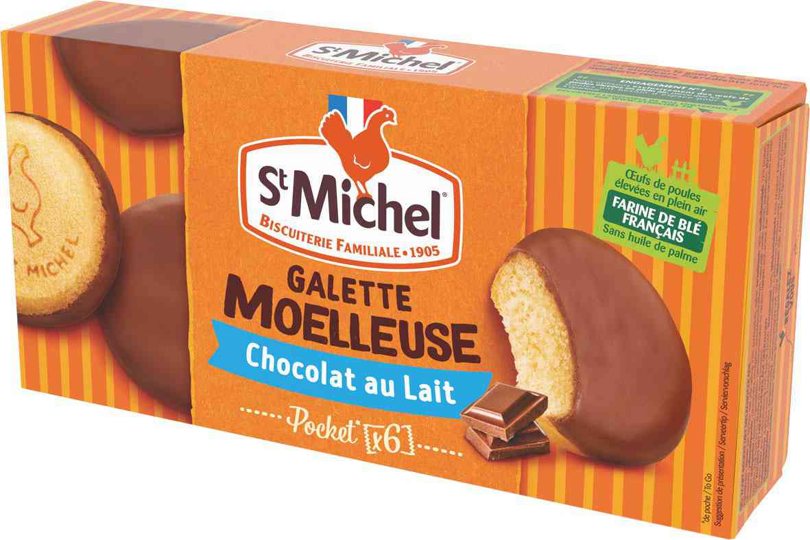 Пирожное StMichel молочный шоколад