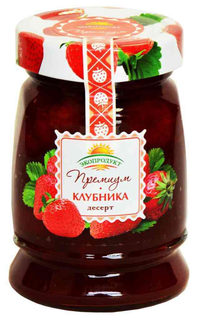 Десерт Экопродукт клубника