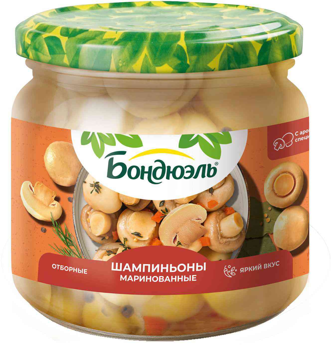 Шампиньоны маринованные Бондюэль