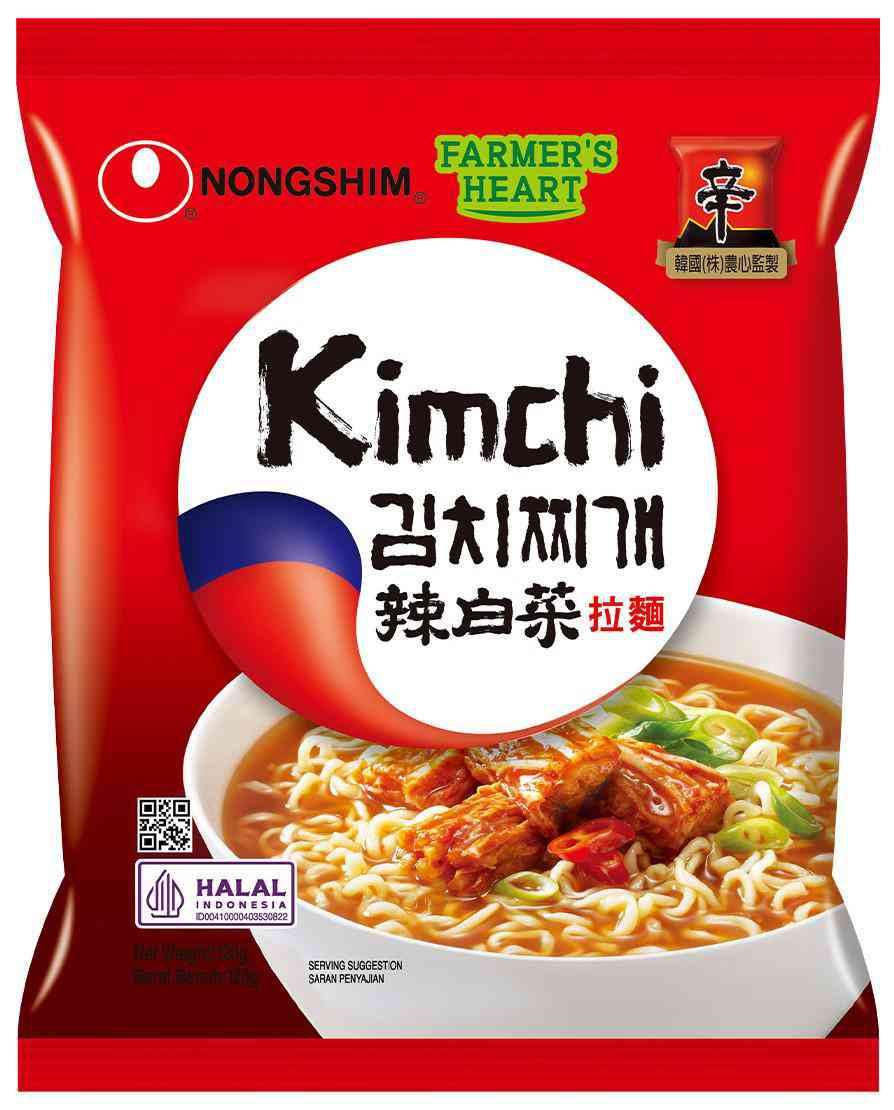 Лапша быстрого приготовления Nongshim кимчи рамен