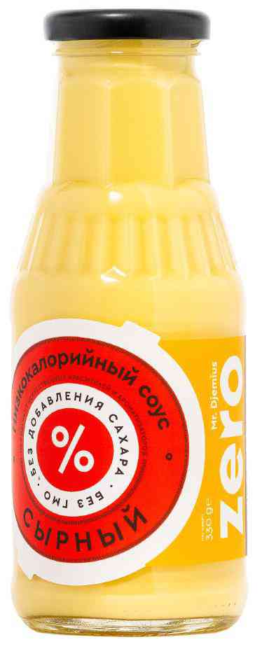 Соус низкокалорийный Mr. Djemius Zero сырный без сахара