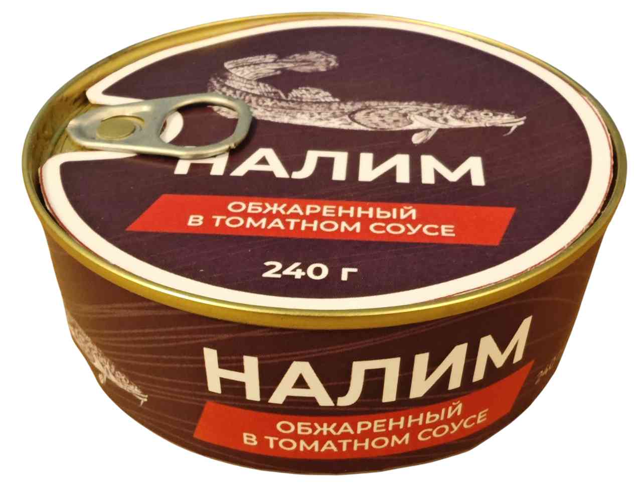 Налим Астраханский Рыбзавод обжаренный в томатном соусе