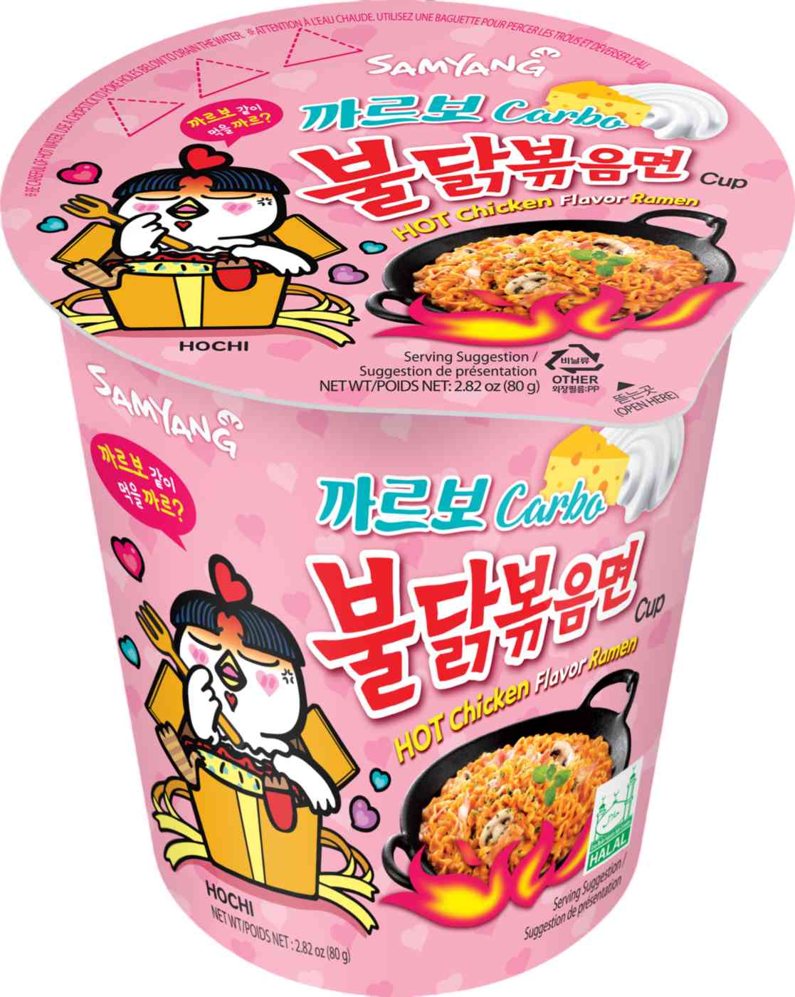 Лапша Samyang курица карбонара Carbo