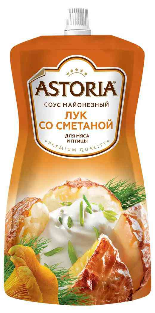Соус майонезный Astoria Лук со сметаной 42%