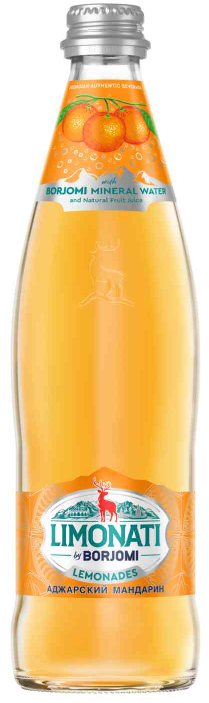 Лимонад Limonati by Borjomi Аджарский мандарин газированный