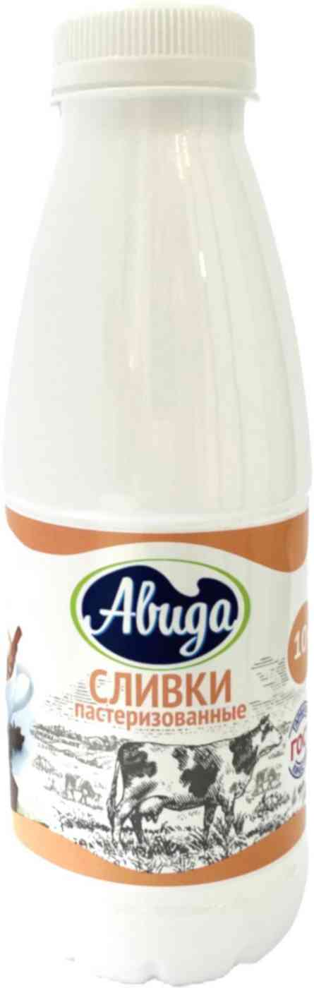Сливки Авида 10%