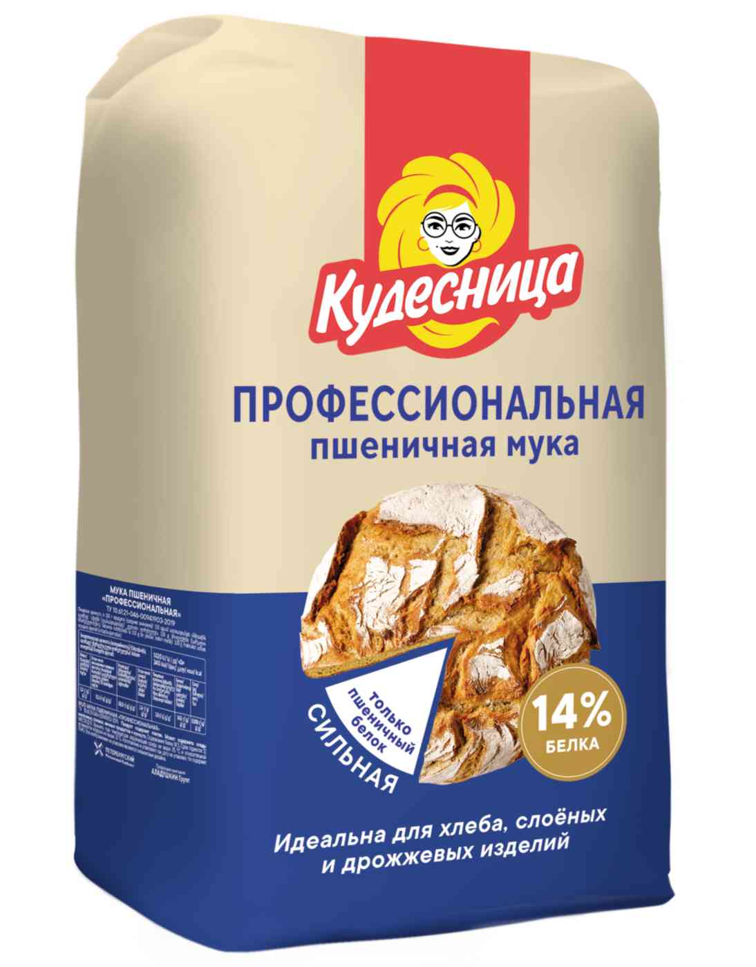 Мука пшеничная Кудесница Профессиональная