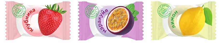 Конфета Малвикъ Sweet Rings Roll без сахара