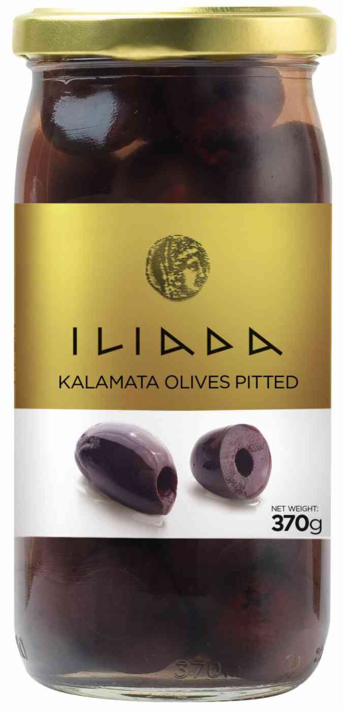 Оливки Iliada ассорти с травами без косточки